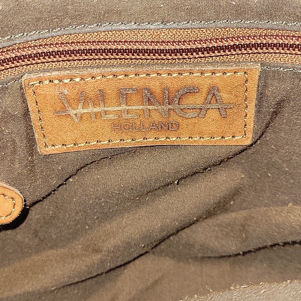 Vilenca Holland for Anthropologie Brown Woven Leather Crossbody Shoulder Bag - Picture 13 of 13